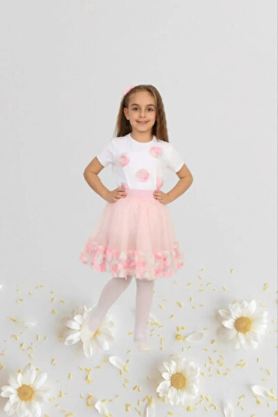 YCN TEKSTİL Κοριτσίστικη Στολή Παράστασης 23ης Απριλίου (Κάτω & Άνω Μέρος)