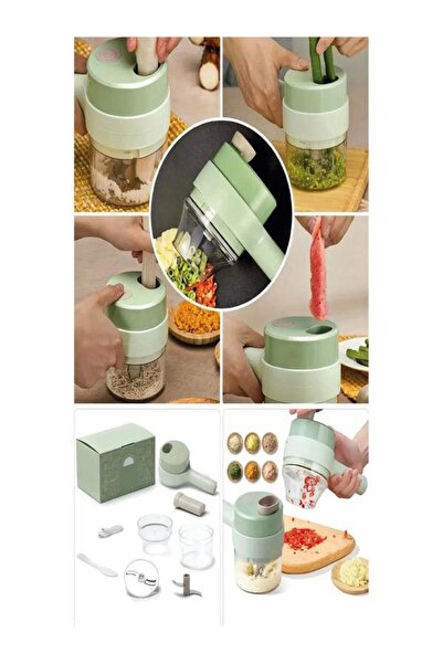 JOYSIDEA Şarjlı Çok fonksiyonel Rondo / Doğrayıcı JR-25