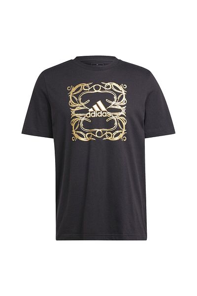 adidas M Metallic g t Men's Casual T-Shirt Ir5831 Black