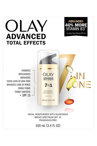 OLAY Advanced Total Effects 7in1 Spf15 Moisturizing Face Cream 100ml