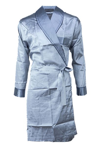 Oppland Ανδρικό κομψό κλασικό μοντέλο Röpteşambır Premium Poplin Fabric Varesa Model με τσέπη Rob με ζώνη στη μέση