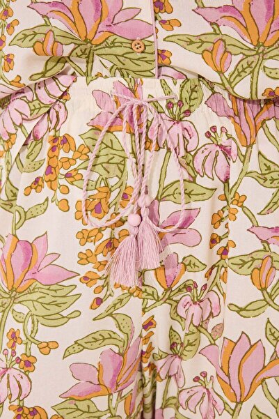 Women'secret Viscose classic pyjamas with floral print