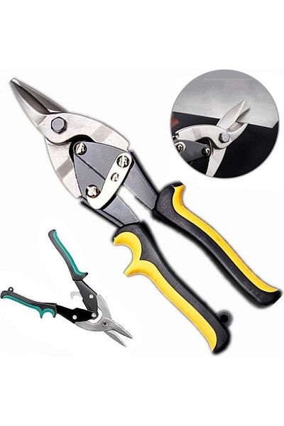 Emka Sheet Metal Cutting Scissors, Straight Emka 10" 250 mm