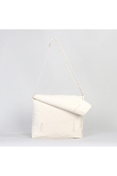 Pamusan Kanvas Panama Postacı Çantası 34x27x8 cm - %100 Pamuk
