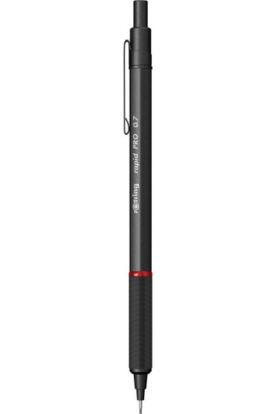 Rotring 1904258   Rapid Pro Versatil - stilou negru mat de 0,5 mm