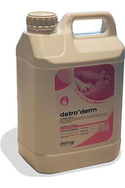 Detrox Detroderm El Ve Cilt Dezenfektanı 5 Litre