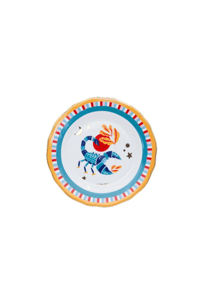 Baci Milano Zodiac Vibe Pasta Tabağı Akrep Burcu 16 cm