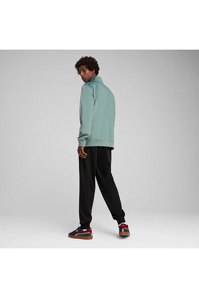 Puma Φόρμα Puma Κοστούμι Colorblock Poly, Πράσινο, Ανδρικό
