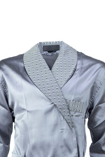 Oppland Ανδρικό κομψό κλασικό Röpteşambır Premium Poplin Verbano με τσέπες και ζώνη στη μέση