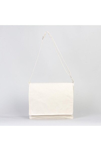 Pamusan Kanvas Panama Postacı Çantası 34x27x8 cm - %100 Pamuk