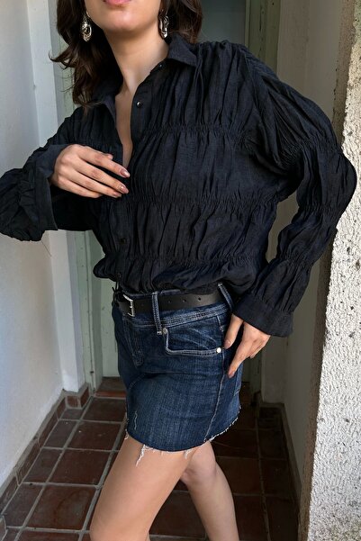 Eka Cămașă Gipeli Antracit pentru femei 1040-4049