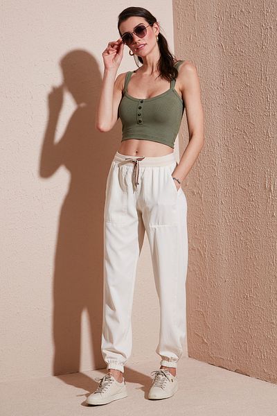 Lela Regular Fit High Waist Jogger Sports Pants PANTS 668YP5039