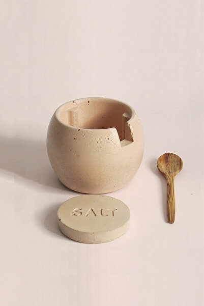 Ghogol Home بوني راتل الملح الخرساني |   مع ملعقة خشبية