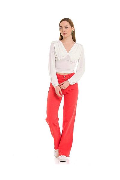 LOKADI Women's Gabardine Fabric Trousers