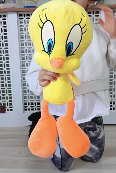 LRS STORE Tweety Peluş Sevimli Civciv Oyuncak Büyük Boy 50 Cm Yüksek Kalite Uyku Arkadaşı