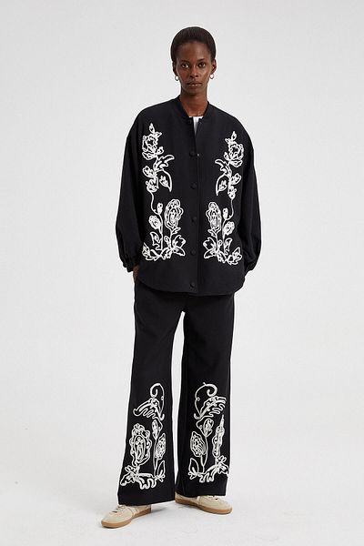 Touché Privé EMBROIDERED BOMBER JACKET