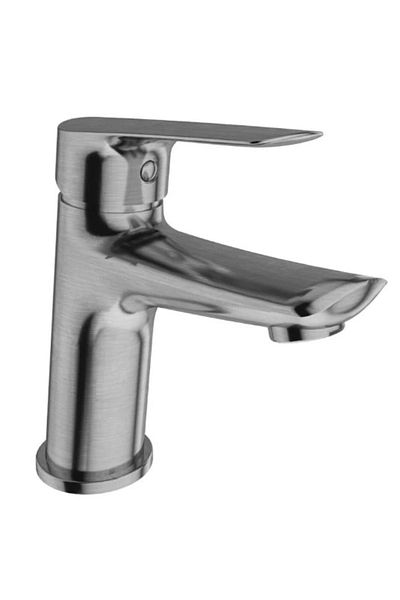 KALE Tandem Sink Mixer (H12) Brushed Nickel