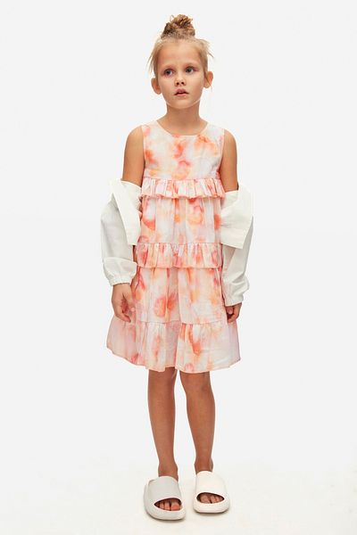 NK 04-08 Age Girl Georgia Dress - Coral
