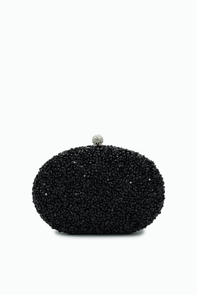 LAMİNTA Geanta de dama rochie de seara neagra Bianda