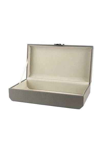 Mikasa Moor Almond Leather Covered Box 30X17X9 cm