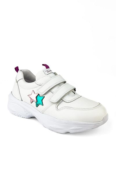 Cici Bebe Ayakkabı Genuine Leather White Girls' Shoes