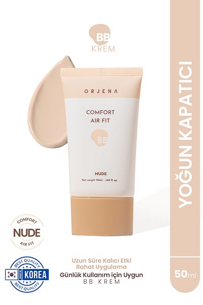 Orjena Comfort Air Fit Bb Cream No:23 -50Ml Nude Intense Concealer
