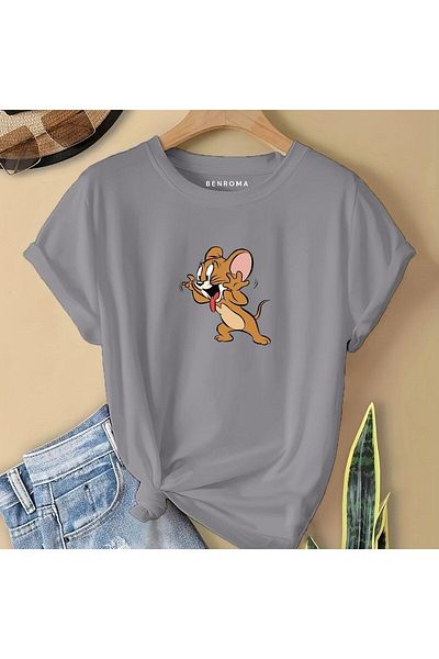 BENROMA 1 tricou este un cadou pentru achiziții de 6 și mai sus în coș - Tricou pentru copii cu imprimeu mouse