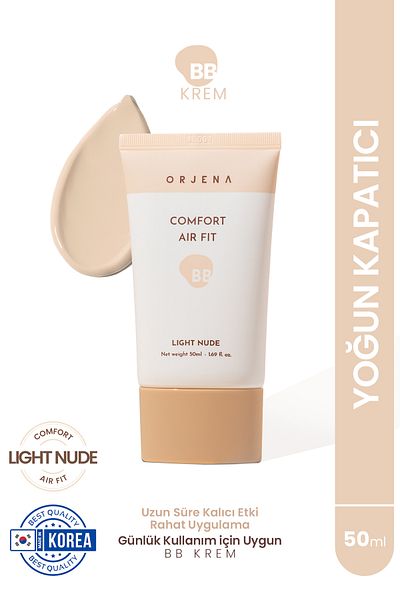 Orjena Confort Air Fit Bb Cream No. 21 Light Nude-50Ml