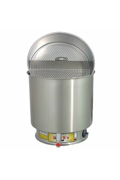 Üret Çelik Mısır Haşlama Makinesi 36 Litre
