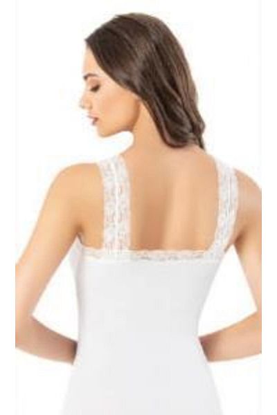 KOTA Modal V-Neck Lace Strap εσώρουχο 6606