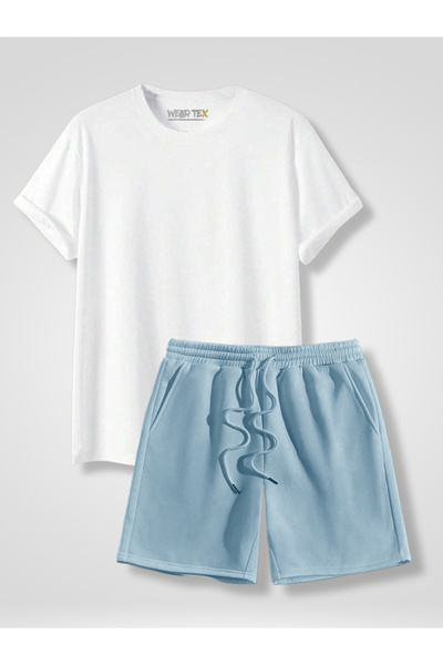 WEARTEX 2-Piece Shorts + Oversize T-Shirt Set