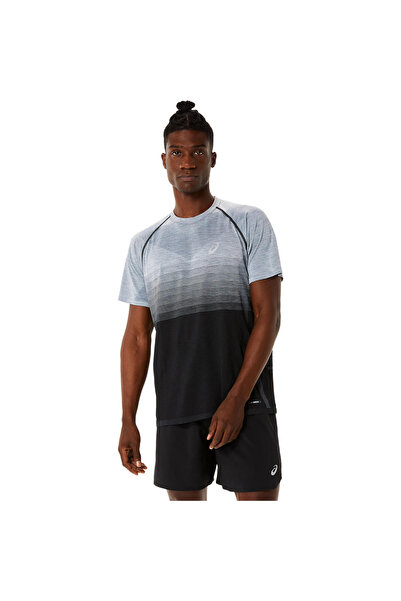 Asics Seamless Erkek Siyah Koşu T-Shirt 2011C398-002