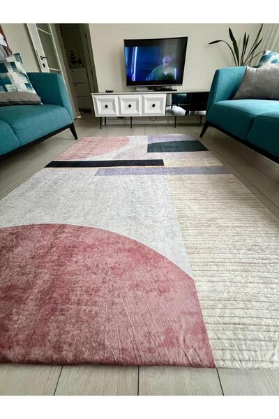 Meka Ev Tekstili Κάλυμμα/Κάλυμμα χαλιού Jupiter Model Velvet/Metal Elastic