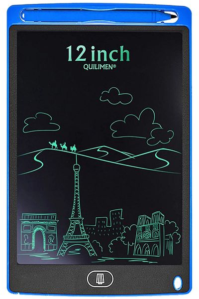 AVİGO Large Size Digital Multipurpose Writing Board Graphics Drawing Kids Educational Tablet Lcd Screen with Pen 12 Inc