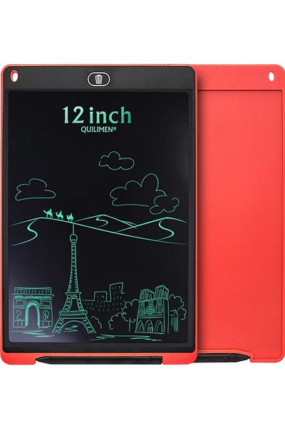 AVİGO Large Size Digital Multipurpose Writing Board Graphics Drawing Kids Educational Tablet Lcd Screen with Pen 12 Inc
