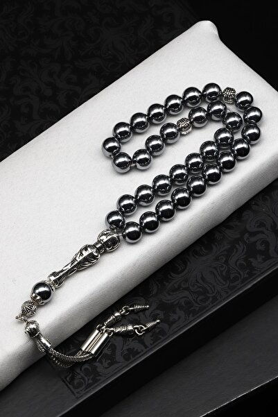 Alibaba Doğaltaş Terahertz Natural Stone Tasbih 8 mm Sphere Cut