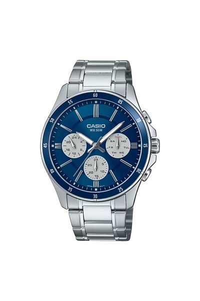 Casio ساعة كاسيو متعددة العقارب للرجال رسمية - MTP-1374D