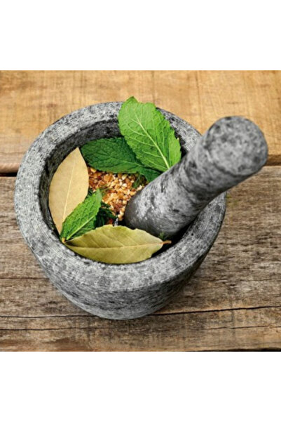 Lacor Granite mortar and pestle for herbs and spices, 365 ml