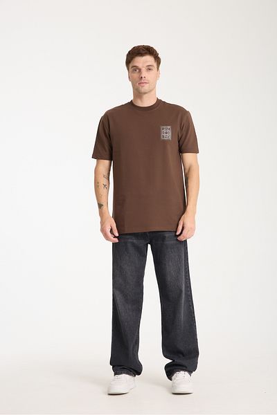 Redline Ανδρικό μπλουζάκι Oversize Slate
