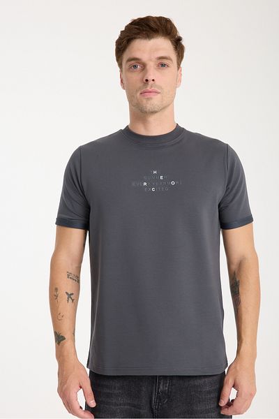 Redline Ανδρικό μπλουζάκι Oversize Frame