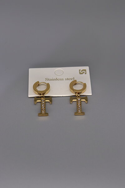 HFKY Çelik Harf Küpe. Harfli Küpe.HFKY25