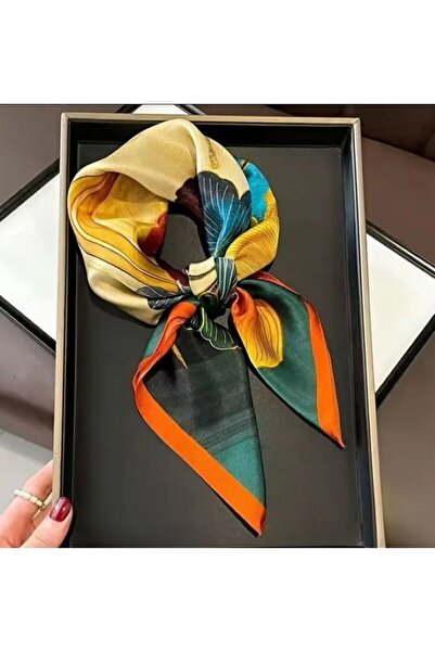 Dgt Luxury Multicolor 70x70cm rezistent la vant, șal de protecție solară, eșa...