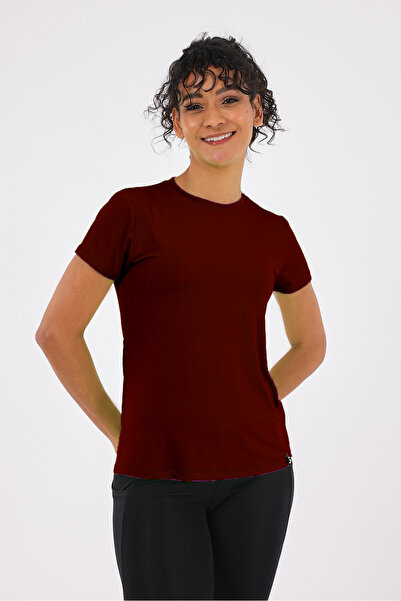 Scorp Desire Kadın Spor Tişört Mürdüm