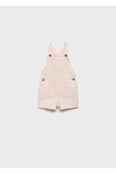 MANGO Baby Denim Shorts Salopet