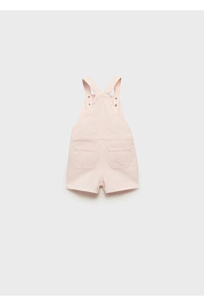 MANGO Baby Denim Shorts Salopet