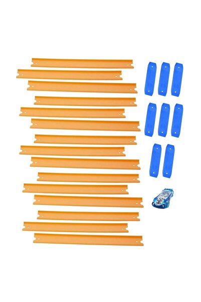 HOT WHEELS BHT77 HW Track Builder Araba ve Pist Seti , Hot Wheels Track Builder