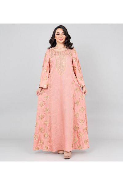 IKKXA Radiant Embroidered Jalabiya