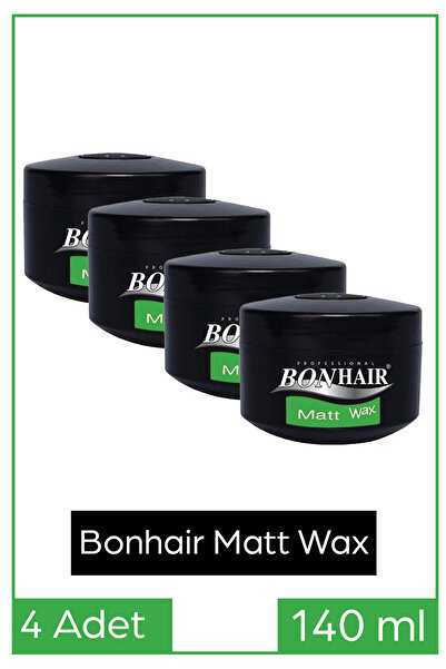 Bonhair Matt Wax 140ml Vax 4 Adet Vaks