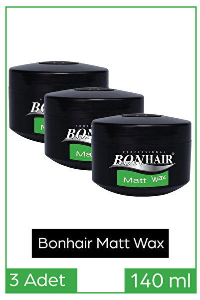 Bonhair Matt Wax 3 Adet