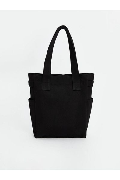 LC Waikiki New Black Zippered Women's Shoulder Bag